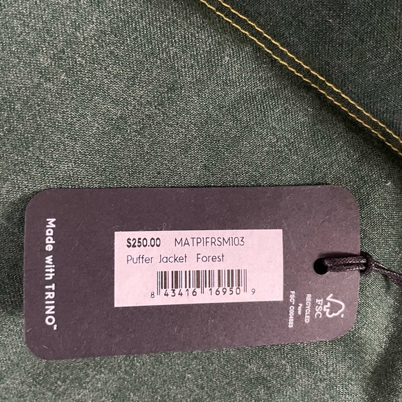 NWT allbirds Men’s Puffer Jacket - Picture 10 of 16